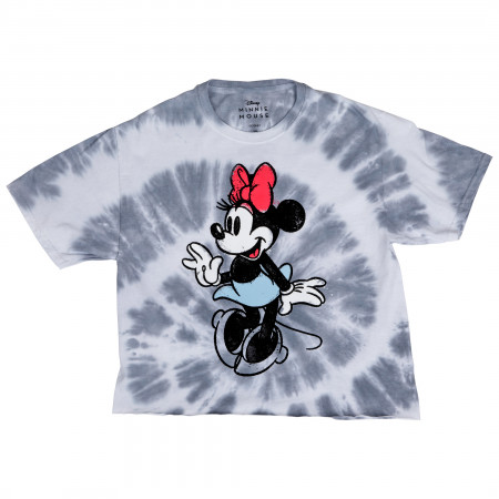 Disney Minnie Mouse Character Acid Washed Women's T-Shirt